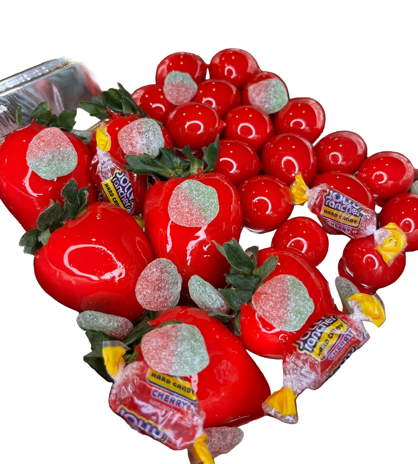 Cracked strawberry combo