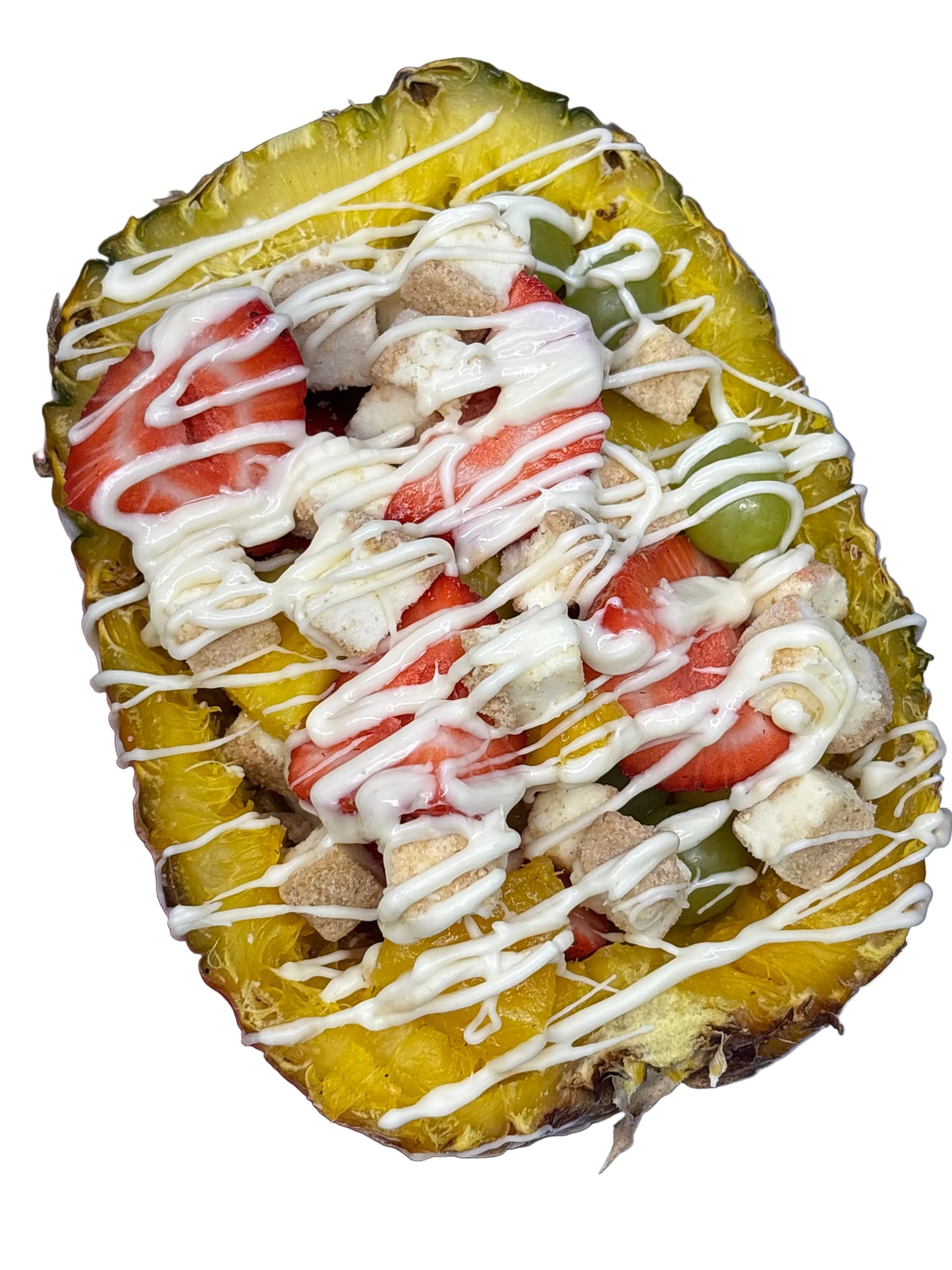 Pineapple cheesecake bowl