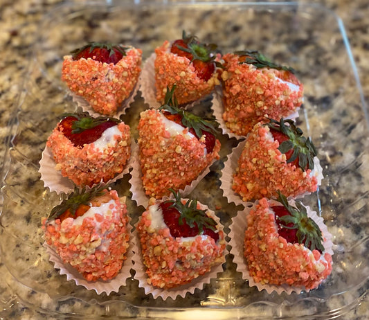 Shortcake crunch strawberries