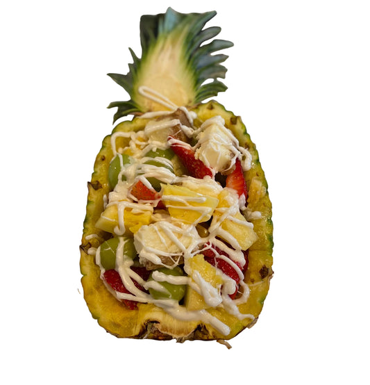 Pineapple cheesecake bowl